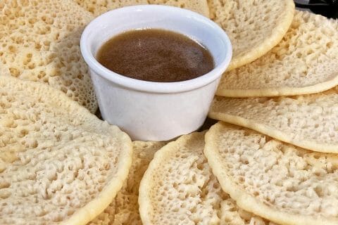 Cliquez pour zoomer ! Baghrir – Crêpes mille trous Thermomix par yannaki