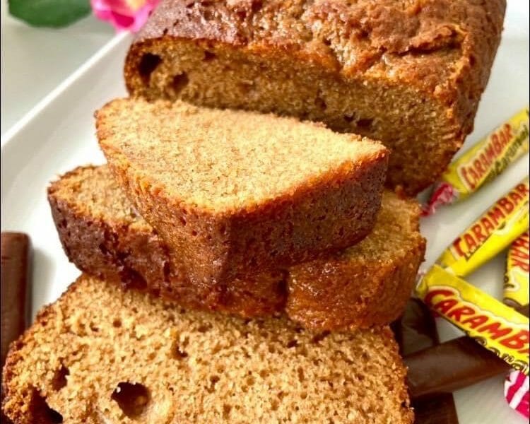 Cliquez pour zoomer ! Cake aux carambars Thermomix par yannaki