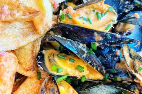 Cliquez pour zoomer ! Moules sauce chorizo Thermomix par yannaki