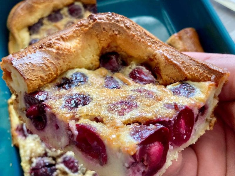 Cliquez pour zoomer ! Clafoutis aux cerises Thermomix par yannaki