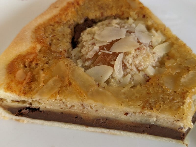 Cliquez pour zoomer ! Tarte aux poires sur lit de chocolat Thermomix par Wendy PG