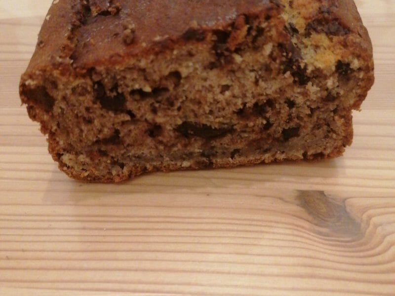 Cliquez pour zoomer ! Cake banane et pépites de chocolat Thermomix par gg150684