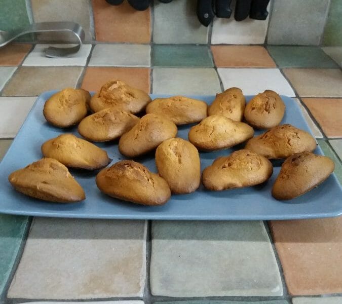 Cliquez pour zoomer ! Madeleines aux biscuits roses de Reims Thermomix par Choco Addict