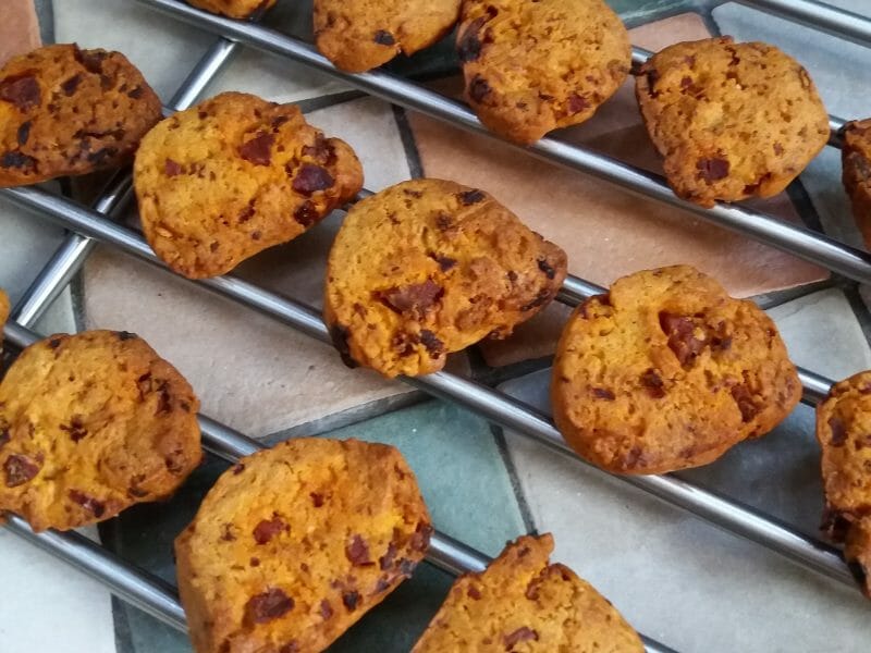 Cliquez pour zoomer ! Cookies au chorizo Thermomix par Choco Addict