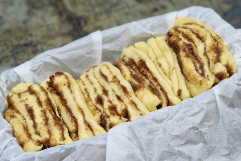 Cliquez pour zoomer ! Brioche à effeuiller à la cannelle Thermomix par Choco Addict
