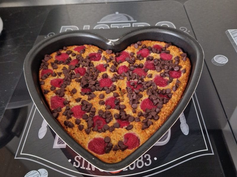 Cliquez pour zoomer ! Gâteau de flocons d’avoine à la banane Thermomix par Choco Addict