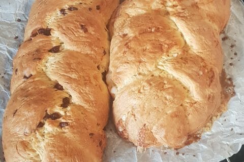 Cliquez pour zoomer ! Brioche tressée à la mie filante Thermomix par lili_52