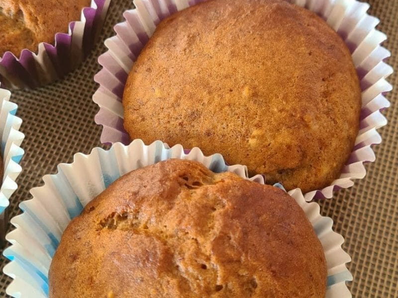 Cliquez pour zoomer ! Muffins à la banane Thermomix par Toto le cuisto