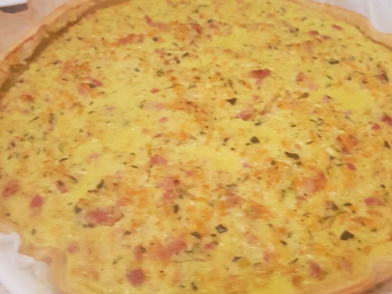 Cliquez pour zoomer ! Tarte courgettes et carottes Thermomix par carolinacanta