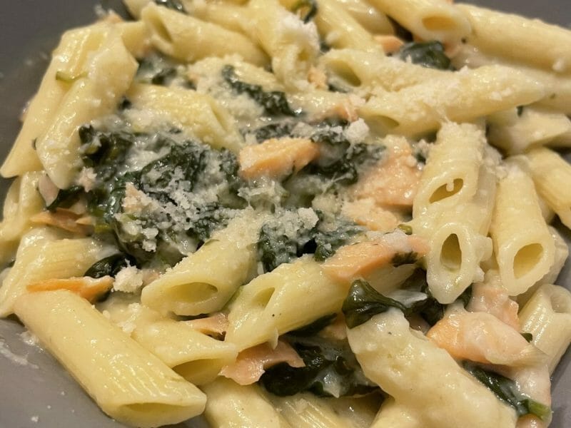 Cliquez pour zoomer ! One pot pasta – épinards et saumon fumé Thermomix par lu_ssy