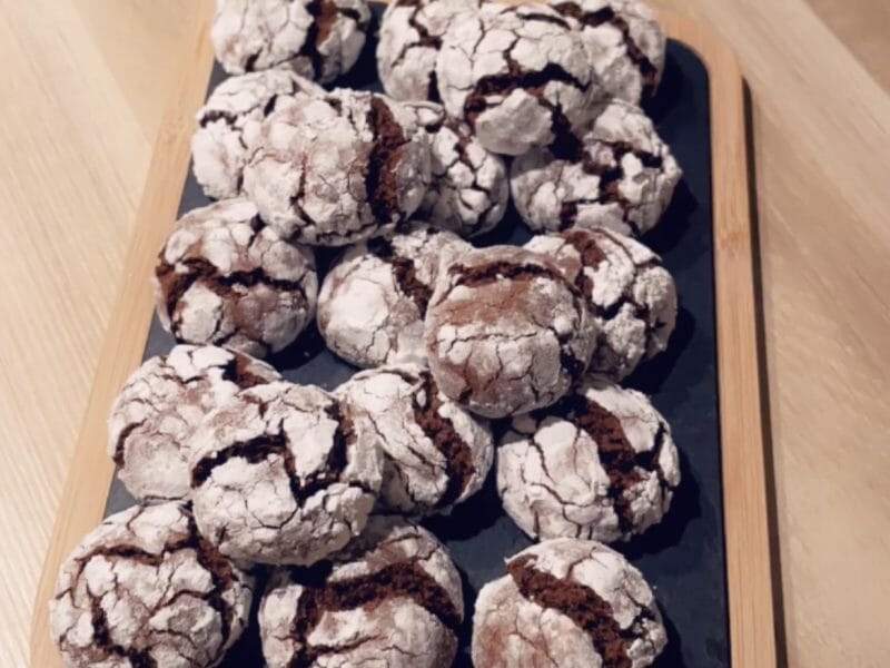 Cliquez pour zoomer ! Craquelés au chocolat Thermomix par lu_ssy