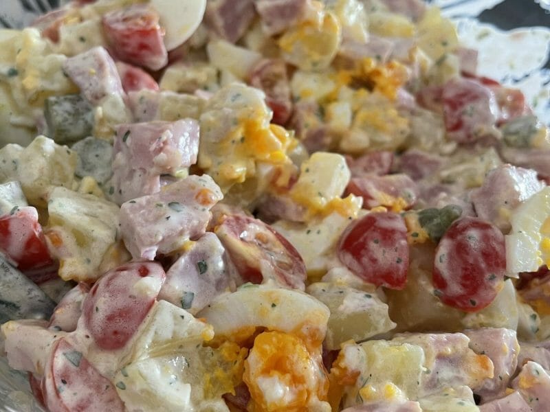 Cliquez pour zoomer ! Salade piémontaise Thermomix par lu_ssy