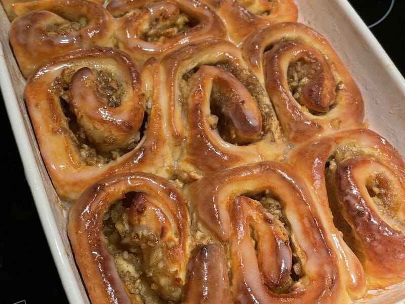 Cliquez pour zoomer ! Roulés aux pommes et à la cannelle Thermomix par lu_ssy