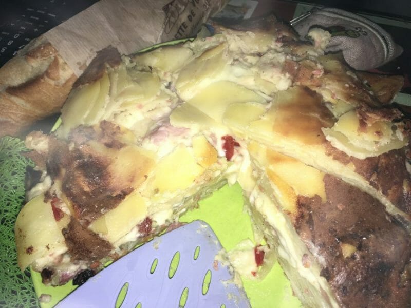 Cliquez pour zoomer ! Gâteau invisible raclette Thermomix par Berengere