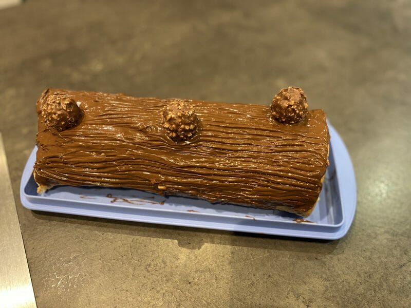 Cliquez pour zoomer ! Bûche Ferrero Rocher Thermomix par ninon_4