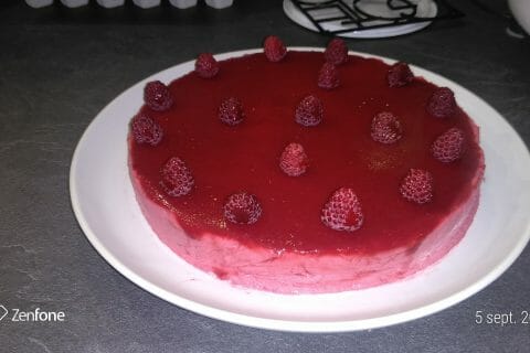 Cliquez pour zoomer ! Bavarois aux framboises Thermomix par miss83