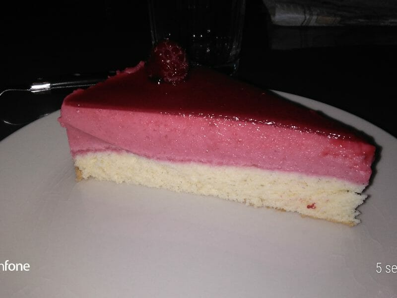 Cliquez pour zoomer ! Bavarois aux framboises Thermomix par miss83