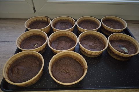 Cliquez pour zoomer ! Moelleux au chocolat cœur fondant Thermomix par sabibi69