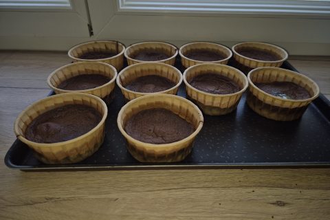 Cliquez pour zoomer ! Moelleux au chocolat cœur fondant Thermomix par sabibi69