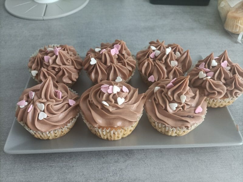 Cliquez pour zoomer ! Cupcakes au nutella Thermomix par sabibi69