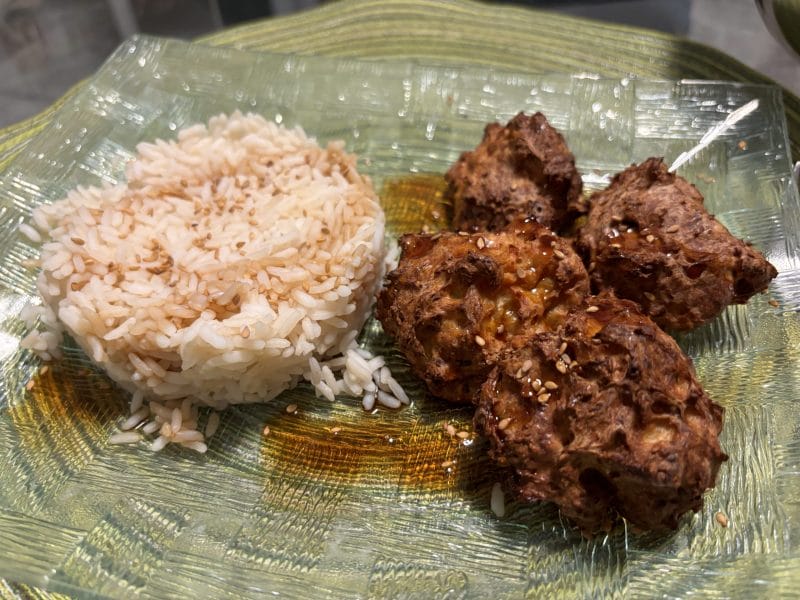 Cliquez pour zoomer ! Boulettes de poulet Thaï Thermomix par nesta_2