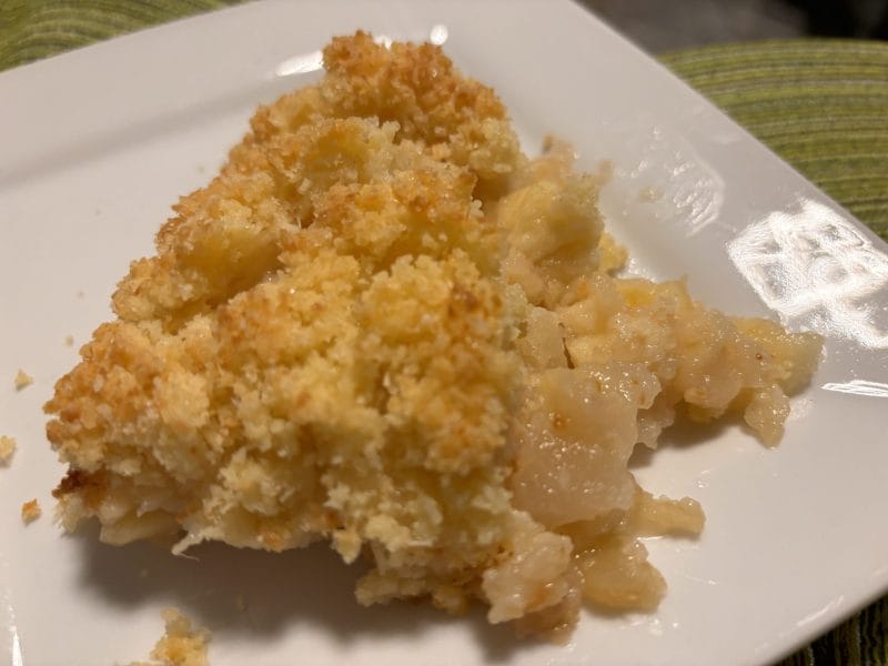 Cliquez pour zoomer ! Crumble coco, poires et pommes Thermomix par nesta_2