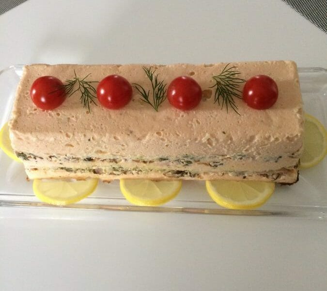 Cliquez pour zoomer ! Terrine de saumon frais et fumé Thermomix par marysou47