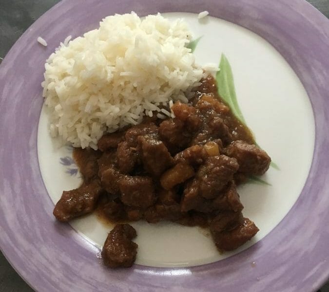 Cliquez pour zoomer ! Porc au caramel Thermomix par Vanina41