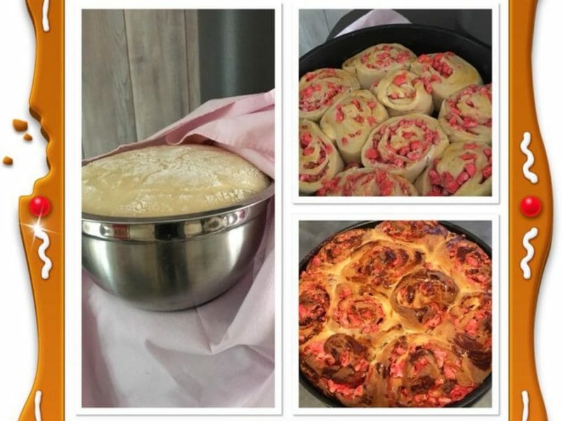 Cliquez pour zoomer ! Brioche aux pralines roses Thermomix par Vanina41