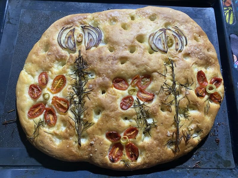 Cliquez pour zoomer ! Focaccia Thermomix par Amelix