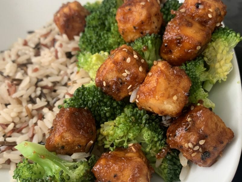 Cliquez pour zoomer ! Tofu sauté aux graines de sésame Thermomix par nanoutchette