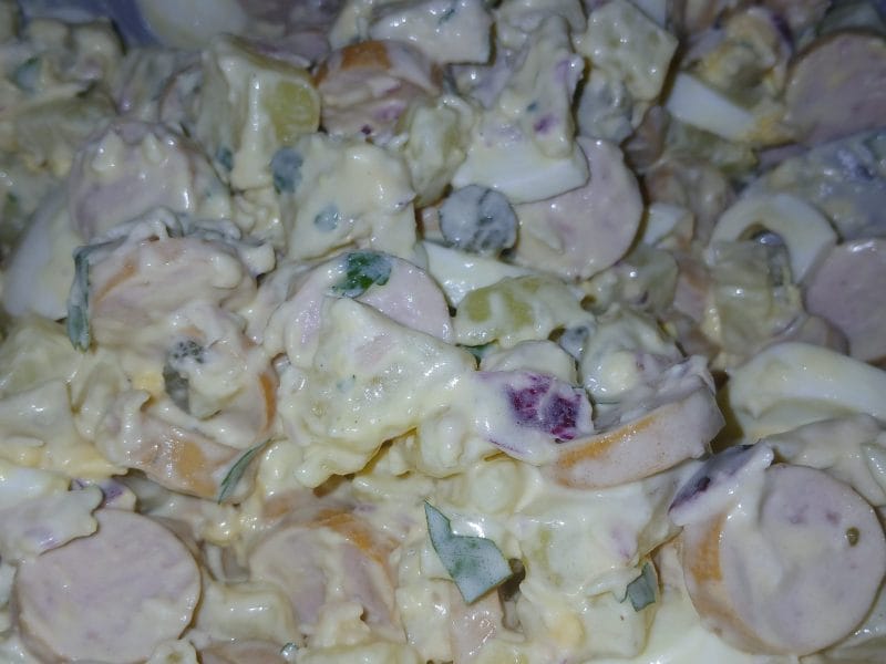 Cliquez pour zoomer ! Salade strasbourgeoise Thermomix par fafa50500