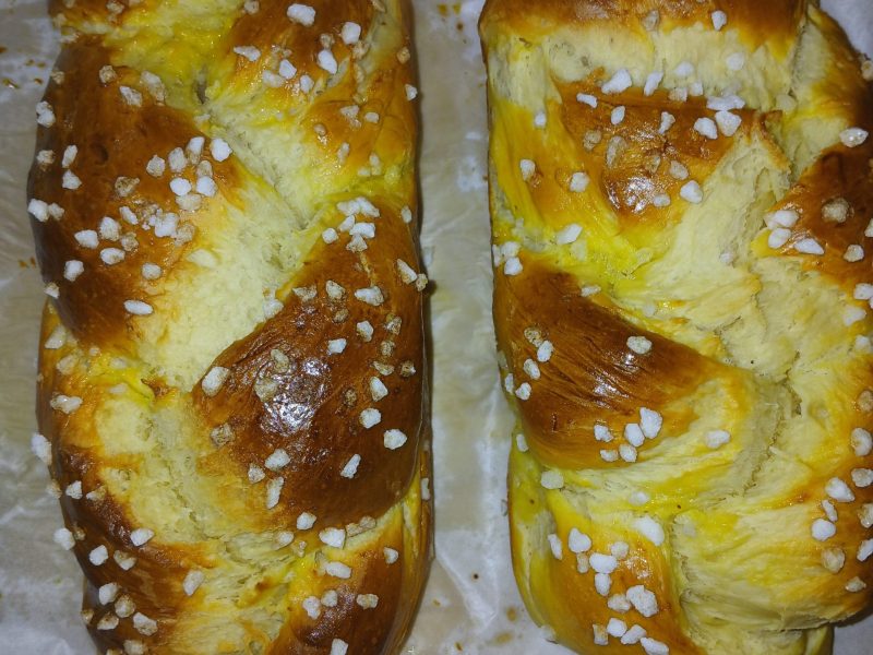 Cliquez pour zoomer ! Brioche tressée à la mie filante Thermomix par fafa50500