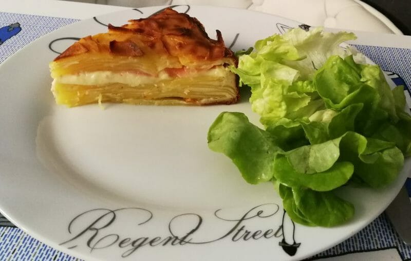 Cliquez pour zoomer ! Gâteau invisible raclette Thermomix par petitlisou