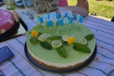 Cliquez pour zoomer ! Bavarois Mojito Thermomix par anlole