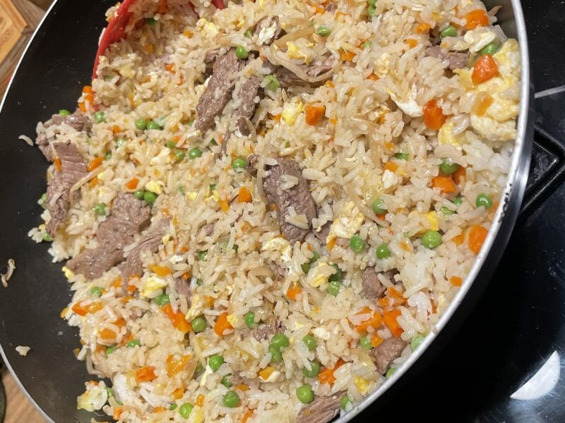 Cliquez pour zoomer ! Riz au boeuf à la chinoise Thermomix par fio47