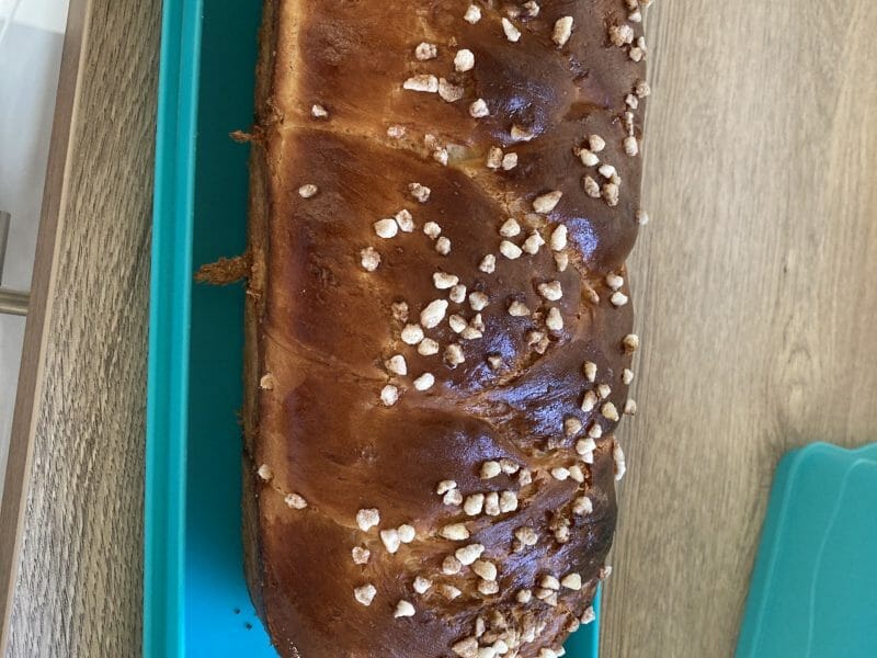 Cliquez pour zoomer ! Brioche tressée à la mie filante Thermomix par lionel3247