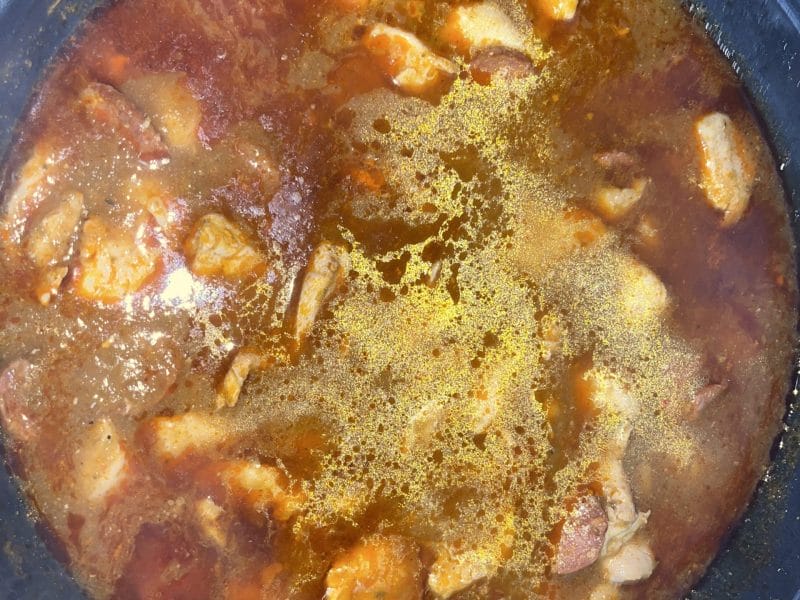 Cliquez pour zoomer ! Escalopes de poulet basquaise Thermomix par lionel3247