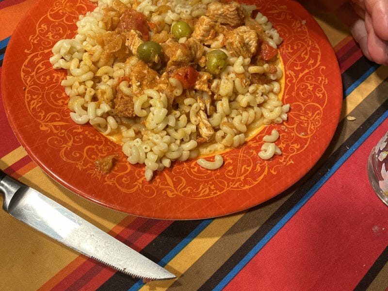 Cliquez pour zoomer ! Sauté de poulet au chorizo Thermomix par chloee_3