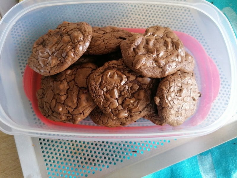 Cliquez pour zoomer ! Cookies brownies Thermomix par faloutcha