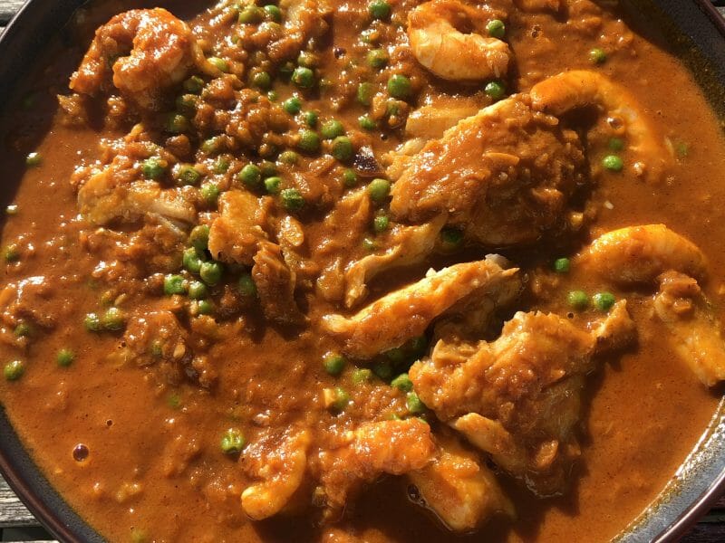 Cliquez pour zoomer ! Curry de poisson au lait de coco Thermomix par stephnutrition