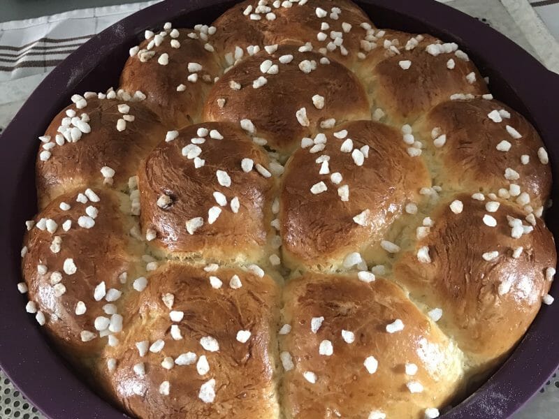 Cliquez pour zoomer ! Brioche tressée à la mie filante Thermomix par armelle_24