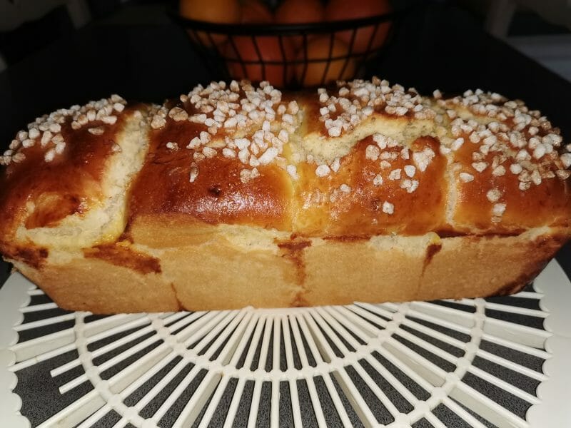 Cliquez pour zoomer ! Brioche à l’eau gazeuse Thermomix par mija