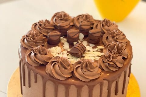 Cliquez pour zoomer ! Layer cake Kinder Bueno Thermomix par glamingirl