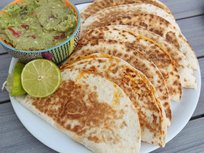 Cliquez pour zoomer ! Quesadillas poulet guacamole Thermomix par marceline78