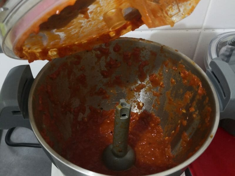 Cliquez pour zoomer ! Pizza Reine Thermomix par nenettezaganette