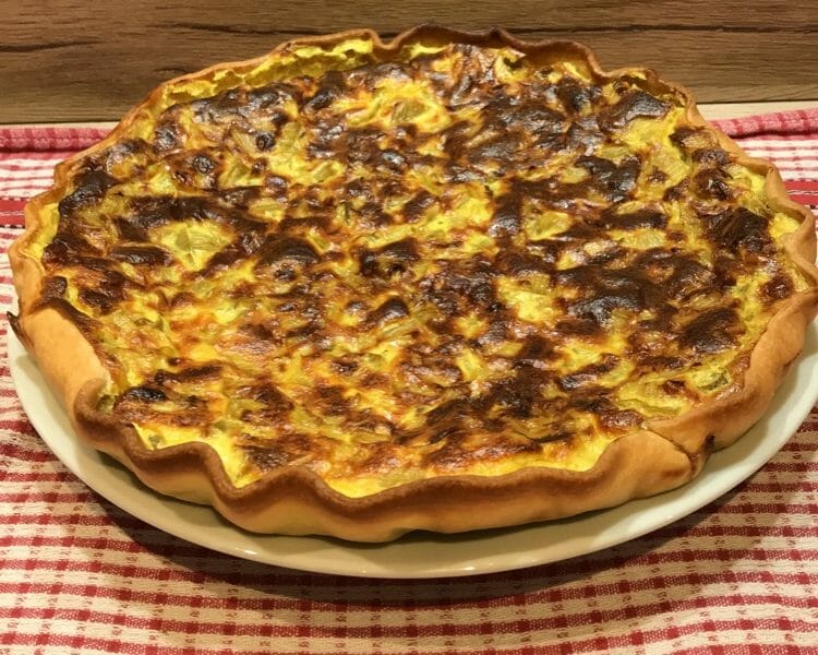 Cliquez pour zoomer ! Tarte fondante aux endives et au curry Thermomix par missTartine