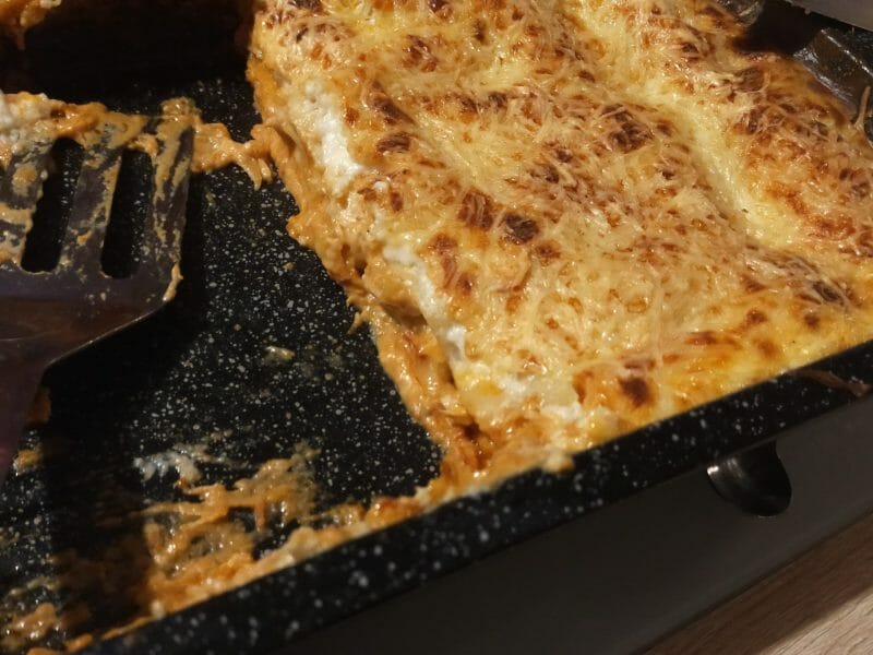 Cliquez pour zoomer ! Lasagnes au poulet et tomates séchées Thermomix par snowceane97