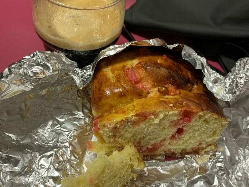 Cliquez pour zoomer ! Brioche aux pralines roses Thermomix par agatherdn