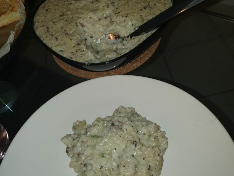 Cliquez pour zoomer ! Risotto champignons et courgettes Thermomix par agatherdn